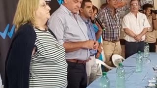 Álvaro Delgado en Melo, Uruguay (13/02/2024)