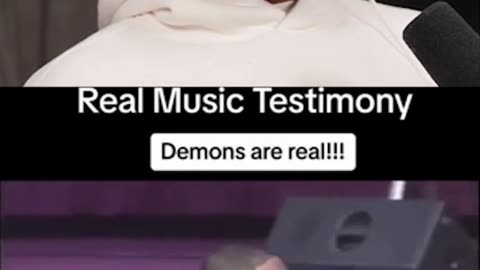 Real music testimony, demons are real! 1999