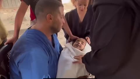 Family saying Good Bye forever to their Little flower his Last Look