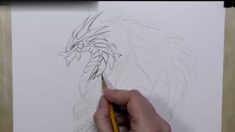 Sketch dragon