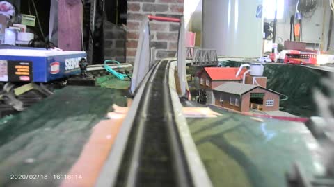 N scale Railroad front cam