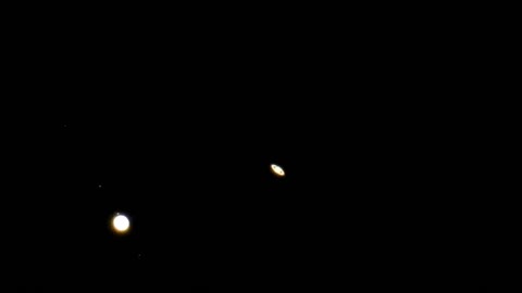 Jupiter and Saturn conjunction