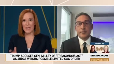 Thin ice': Neal Katyal on Trump's Milley attack and gag order request