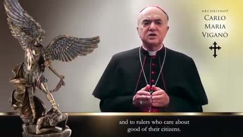 Archbishop Carlo Maria Vigano calls for resistance against New World Order agenda