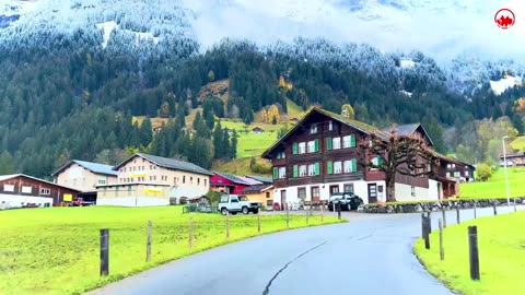 GRINDELWALD Switzerland🇨🇭Most Amazing Swiss Village In Autumn 🍁 SWISS Valley