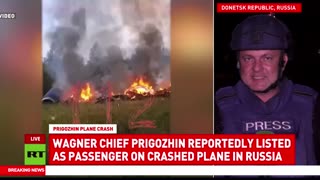 RUSSIAN WAGNER Aircraft Crash