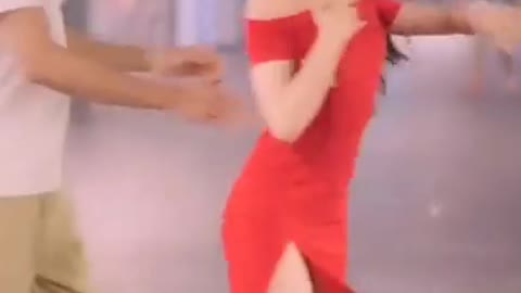 Cute couple dance