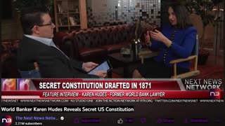 Act of 1871 briefly discussed with Karen Hudes former World Bank lawyer.