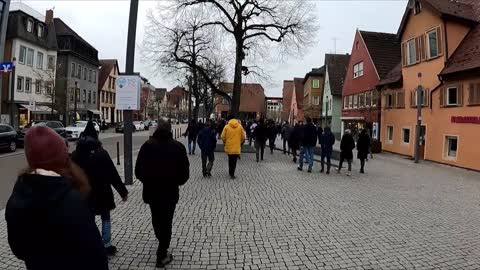 Ein Leben in Freiheit - Montags-Spaziergang am 04.04.2022 in Schwäbisch Gmünd