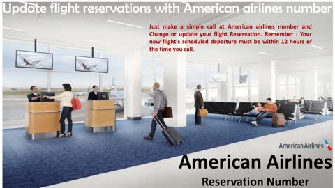 Discount on reservations @ American airlines phone number
