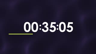 Counting Down to Excitement: 1-Hour Animated Timer for Program Kickoff!