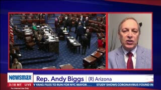 Congressman Biggs joins Newsmax TV to discuss President Trump's veto of the Coronabus Bill