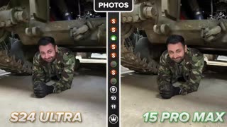 iPhone 15 Pro vs Samsung S24 Ultra Camera Battle!