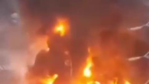 Explosion in Kharkiv amid a massive blast