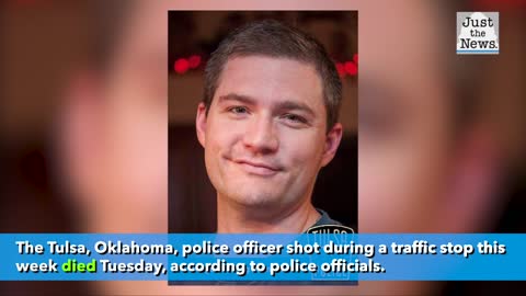 Tulsa police officer shot in traffic stop has died