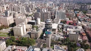 Entel Tower in Santiago, Chile