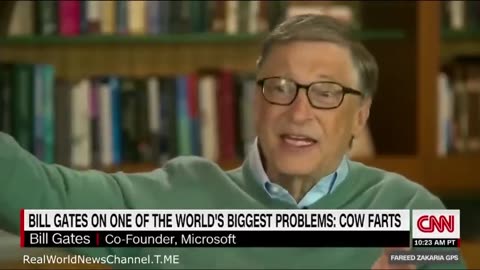 Bill Gates on one of the world's biggest problems: Cow Farts