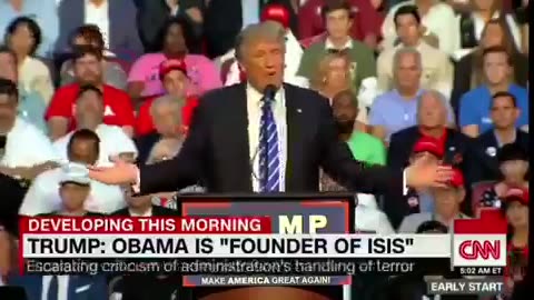 Trump - Obama is the founder of ISIS
