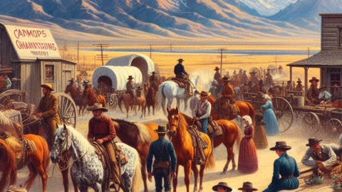 A vision of the past, Nampa Idaho 1873.