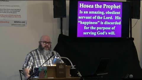 007 Hosea 3:1-5 (Expository Study of Hosea) 1 of 2
