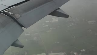 Plane Landing in Taiwan
