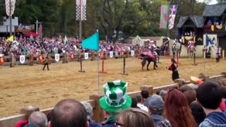 Jousting at the Maryland Renaissance Festival