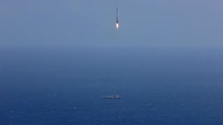 SpaceX's rocket explodes after nearly landing