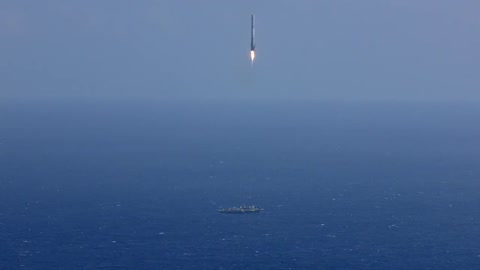 SpaceX's rocket explodes after nearly landing