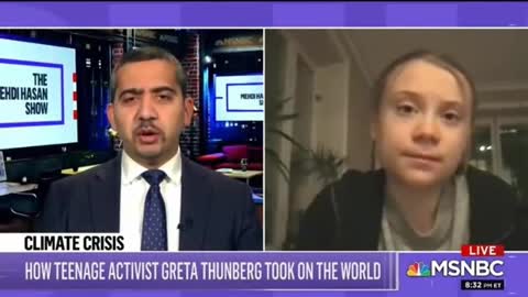 Greta Thunberg Sagt Bei MSNBC Dass Die 'Klimakrise' Nicht Existiert