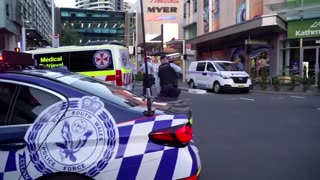 Sydney knife attacker shot dead after mall stabbing