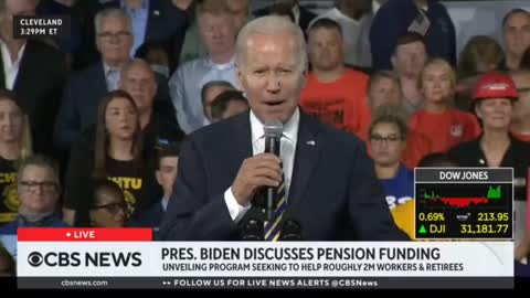 Joe Biden Hears a Phone Ringing in the Crowd and Says It’s Trump Calling Him