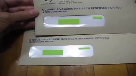 CHINADA GOVT SENDS CREEPY LETTERS TO UNVAXXED CANADIANS