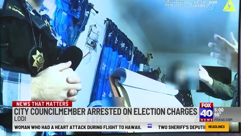 Lodi City Council member arrested on suspicion of several elections crimes
