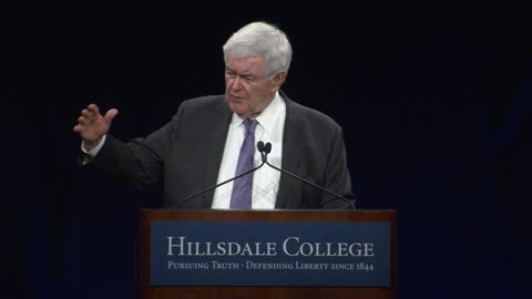 Newt Gingrich Hillsdale College 'What to Do About the DOJ ? '