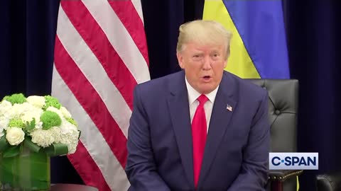 President Trump says President Zelensky is HELPING TO STOP CORRUPTION