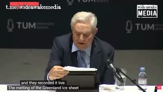 George Soros appears to suffer a stroke whilst reading from a WEF script