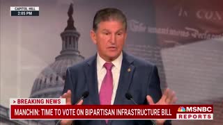 Manchin Firmly Stands By His Belief Of Not Supporting "A Bill That Is This Consequential"