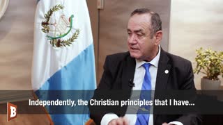 Guatemalan President Giammattei: U.S. Divided on Abortion While Guatemala Strives to Be Pro-Life