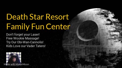 Death Star Family Fun Center - TV Promo
