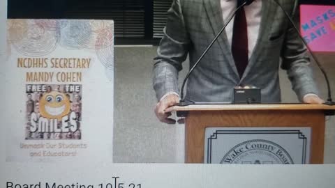 Dad Speaks At School Board Meeting About Sexual Reading Material