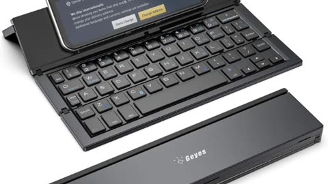 Foldable Bluetooth Keyboard: Innovative Design, Extended Battery Life