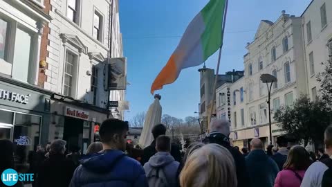 Irish Catholics defy lockdown with St. Patrick’s procession, call for churches to open