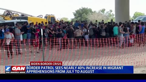 Border Patrol Sees Nearly 40% Increase In Migrant Apprehensions From July to August