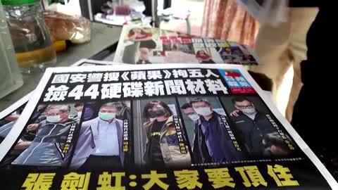 HK tabloid Apple Daily last edition Thursday