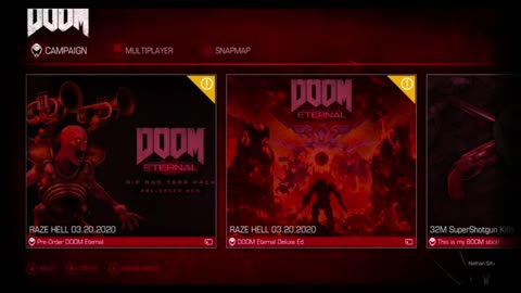 Doom (2016) Livestream! - NathanSifuGaming