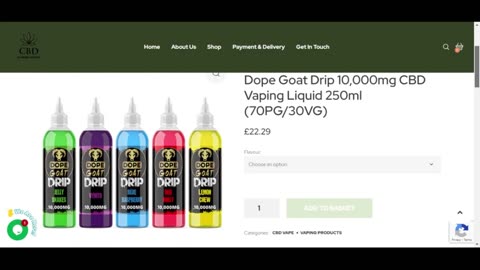 Educating You On Dope Goat Drip 10,000mg CBD Vaping Liquid 250ml (70PG/30VG)