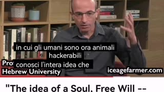 Yuval Harari: "Oggi possiamo hackerare gli esseri umani. Non sono più umani ma animali. Il libero arbitrio e la democrazia dono finiti. Siamo in una nuova era"
