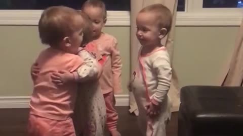 LOVE: Babies Can't Stop Hugging Each Other!