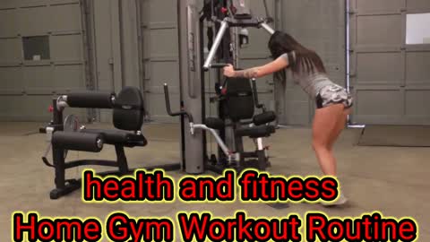 Home Gym Workout Routine l Full Week Gym Workout Plan | For Gym Workout | Buddy Fitness