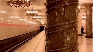 St. Petersburg Metro in Russia